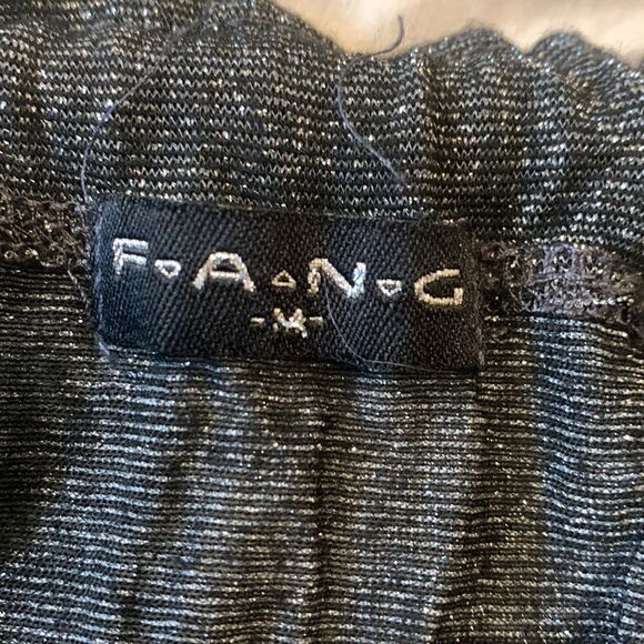 FANG, medium, tunic, sleeveless, rayon and metallic, beautiful floral design - Picture 7 of 11